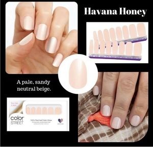 New and Sealed (I'm Not A Stylist) Color Street Nail Strips Set: HAVANA HONEY